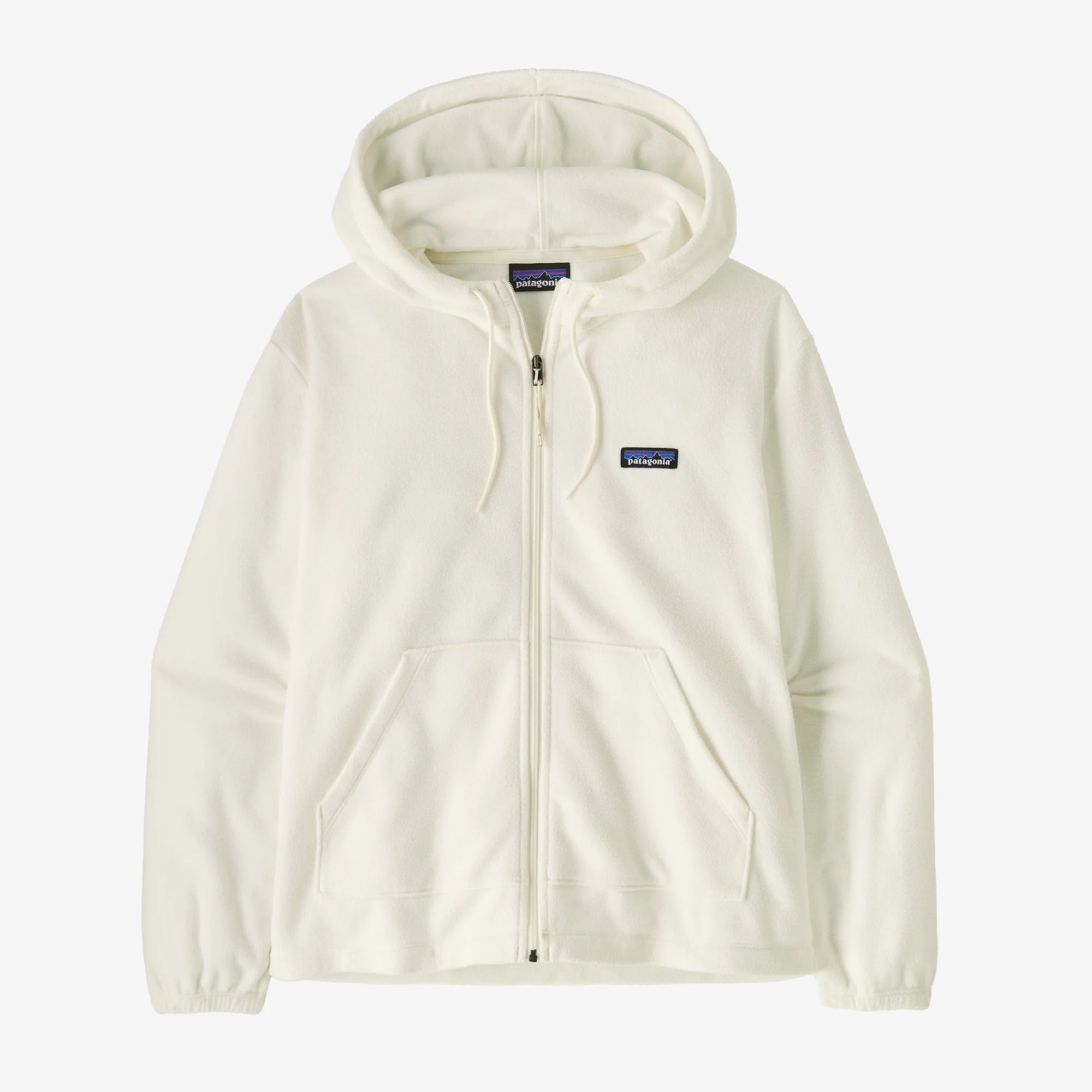 Patagonia Women's Micro D Fleece Hoody - Birch White - Sportinglife Turangi